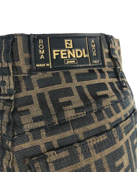 fendi print jeans|Fendi jeans for women.